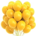 thumbnail image 2 of 10/20/30/50 piezas de 10 pulgadas de color amarillo, azul y rojo mate, globo de látex, decoración de habitación de boda, suministros de globos, decoración de arco, 2 of 5