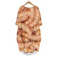 thumbnail image 2 of CLOOCL Popular Gourmet Sausage Dress 3D Print Fashion Funny Dress with Pockets Harajuku Barrel Dresses, 2 of 4