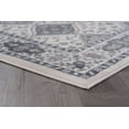 thumbnail image 5 of Madison Traditional 5' x 7' Cream and Gray Polypropylene Indoor Area Rug, 5 of 9