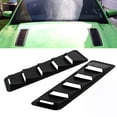 thumbnail image 2 of Soumake 2Pcs ABS Car Styling Universal Hood Vent Louver Blinds Air Cooling Panel Bonnet, 2 of 6