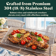 Racks 11.5 X16.5 In Tight-wire Stainless Steel Baking Rack 1-pack ...