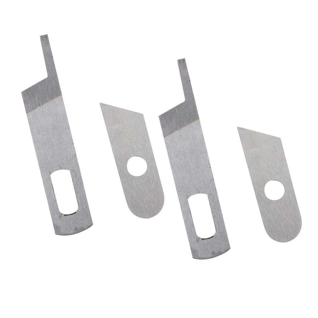 Lineas Singer 4 Piezas de material acero Overlocker HOJA E Inferior para SINGER 544 ...