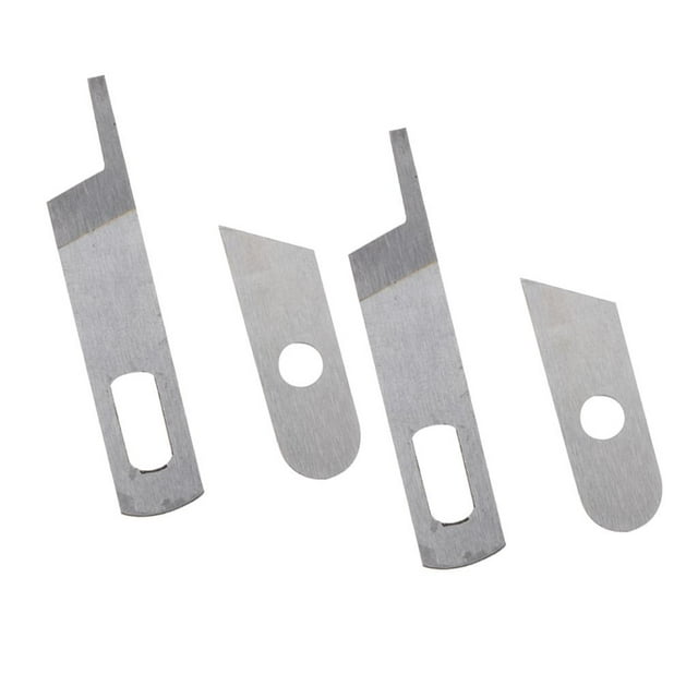 2x 2pcs Cuchillas Inferior para SINGER 14CG744 14CG754 14SH644 14SH654 14U544 14U554 14U555 14U557 Hugo Pieza de máquina de coser industrial