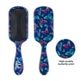 thumbnail image 5 of The Knot Dr. for Conair Pro Brite Wet & Dry Detangler Brush, Blue Butterfly Print, 5 of 6