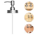 thumbnail image 1 of Luxshiny 2Ud Dispenser Pump De Acero Inoxidable Para Uso Doméstico Color Plata Duradero Y, 1 of 8