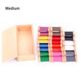 thumbnail image 2 of Gwong Juguete Tarjeta de color Caja de madera preescolar niños niños educación sensorial entrenamiento juguete Gwong 21018871, 2 of 6