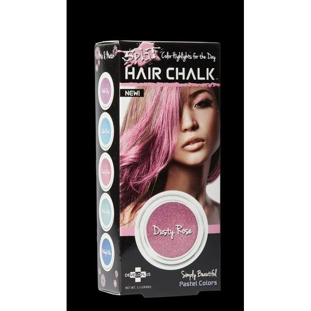 Splat Dusty Rose Hair Chalk Temporary Pink Hair Color Highlights Walmart Com Walmart Com