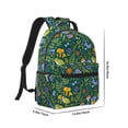 thumbnail image 2 of Goofa Forest Flora And Fauna Pattern Comfortable Student Backpack - Ergonomic Design, Durable, Water-Resistant, Multi-Compartment,Travel, and Outdoor Activities, 2 of 5
