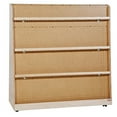 thumbnail image 2 of WOOD DESIGNS Double Sided Book Display 50"H, 2 of 2