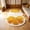 Yellow, variant on Fareti Imitation Cashmere Cute Clear Flower Carpet, Fluffy and Soft Rug for Bedroom Bedside, Light Luxury Living Room Decorative Carpet, Non-Slip Mat for Hallway, Study, and Cloakroom