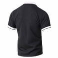 thumbnail image 2 of ZUKMRJPC Golf Shirts for Men Fashion Color Block Jacquard Textured Short Sleeve Summer Tops Casual Collar Workout Athletic Tennis Shirts, 2 of 2