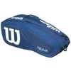 Wilson Team II Tennis Racket Bag, Navy, 6-Pack