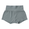 thumbnail image 2 of 2 Pcs Unisex Casual Outfits  Baby Solid Color Short Sleeve  Neck Pullover + High Waisted Pants, 2 of 3