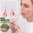 thumbnail image 2 of Scraper Cleaner (2 Pack) - Reduces Bad Breath (Medical Grade), Scrapers for Adults, 2 of 5