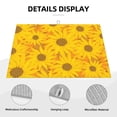 thumbnail image 3 of Vsdgher Sun Flowers Dish Drying Mat Super Absorbent Drying Mat Large Dish Drying Mats for Kitchen Counter Kitchen Drying Mat 24" x 18", 3 of 7