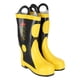 thumbnail image 4 of Extinción de Incendios de Goma Botas de Seguridad con Bloqueo de Válvula de Compuerta Resistentes a Altas Temperaturas Zapatos Impermeables Protección de Bombero42, 4 of 8