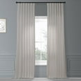 thumbnail image 2 of Supreme Cream Dune Textured Solid Cotton Curtain Pair (2 Panels), Supreme Cream, 50W X 96L, 2 of 6