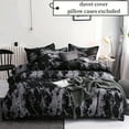 thumbnail image 4 of 1pc Marble Print Bedding Duvet Cover, Washable Microfiber Duvet Cover, Skin-Friendly Soft And Comfortable Duvet Cover For Bedroom Guest Room (Pillowcase Not Included), 4 of 4