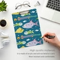 thumbnail image 5 of FMSHPON Fish Clipboard Hardboard Wood Nursing Clip Board and Pull for Standard A4 Letter 13x9 inches, 5 of 8