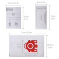 thumbnail image 3 of 40x Dust Bag Vacuum Cleaner Filter Bag For Fjm Air Clean Vacuum Cleaner Hy, 3 of 4