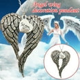 thumbnail image 2 of Yuehao Necklaces for Women, Gifts for Women, Part of My Heart Is In Christmas Memorial Angel Wing Ornament Pendant Mom, 2 of 4