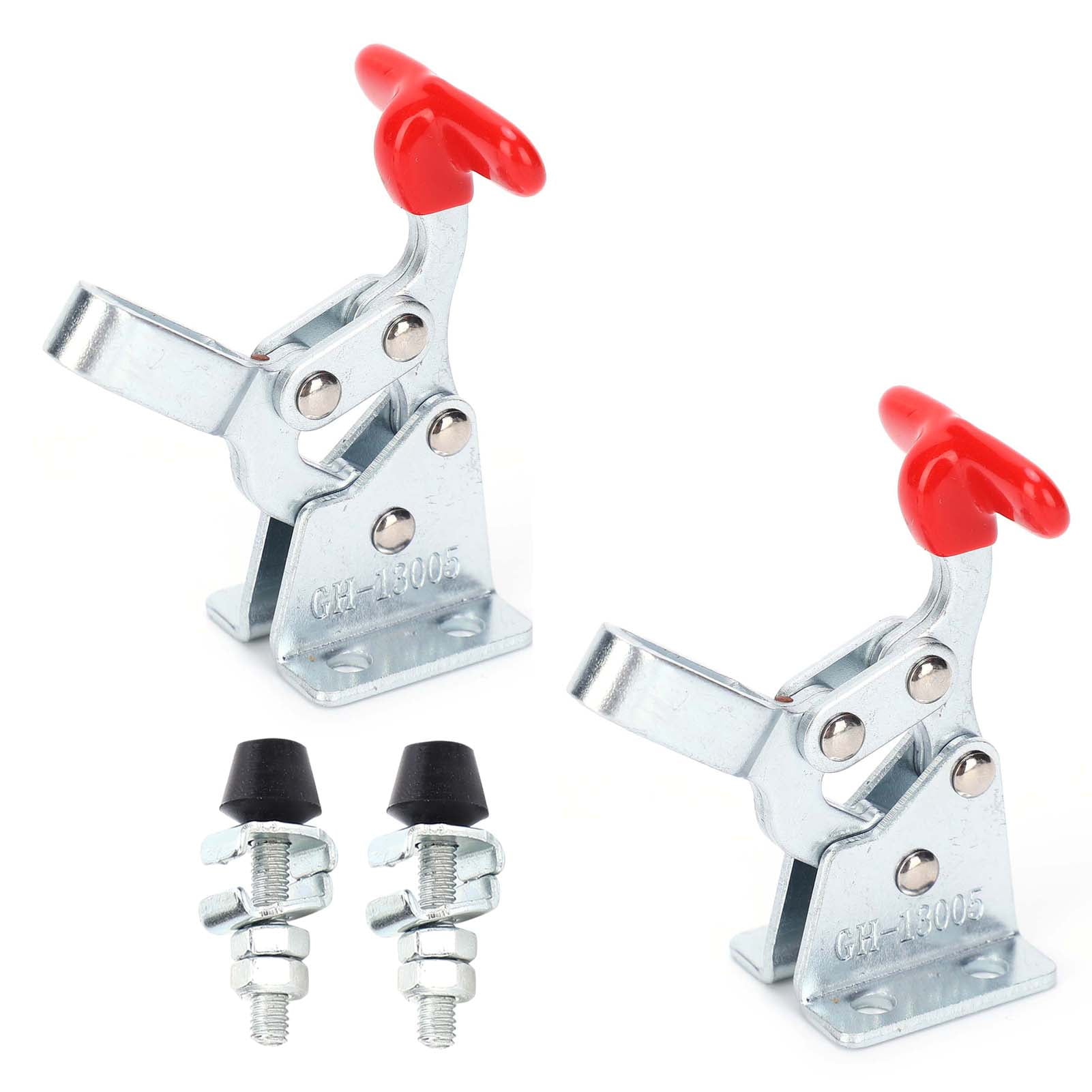 Welding Toggle Clamp, Holding Force 68kg Antirust Horizontal Toggle