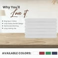 thumbnail image 5 of SupremePlus Premium Absorbent 16" x 27" 100% Ring Spun Cotton Hand Towels, White 24 Count, 5 of 7