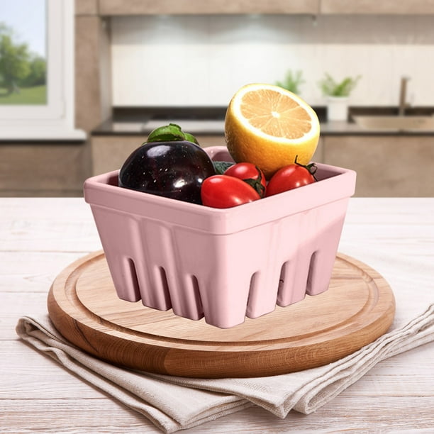Cesta de frutas gruesa, cesta para frutas y alimentos, diseño moderno, fruta fresca, ideal para fiestas, decoración del hogar, portátil, estructura metálica, base de madera, 2 niveles, para