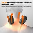 thumbnail image 5 of 3-in-1 Neck Massager Pillow, 2026 New Neck Massager with Heating, Traction & Vibration Function, Deep Tissue Massage, Hump Corrector, Memory Foam Pillows for Sleep Aid and Relaxation, 5 of 8
