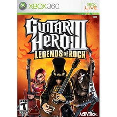 Guitar Hero III: Legends of Rock - Game Only - Xbox360 (Best Xbox 360 Only Games)