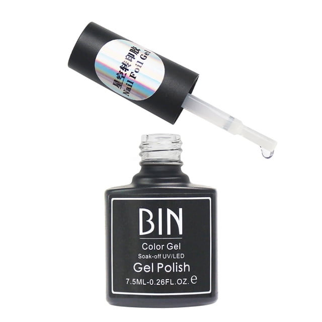 Lámpara de transferencia de pegamento, pegamento de secado rápido, 7,5 ml, pegamento artístico para uñas