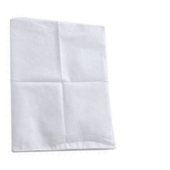 unbranded 12pcs Non-Woven Foldable Shoe Organizers Storage Bag Drawstring Shoe Bag for Travel & Carrying (White)