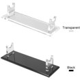 thumbnail image 2 of Laser Sword Display Stand Clear Acrylic Light Saber Holder Display Supports Black Base Detachable Display, 2 of 8