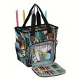 thumbnail image 2 of 1pc Knitting Yarn Organizer, Knitting Bag Organizer, Yarn Storage Bag, Large Capacity Crochet Tote Portable Bag For Yarn, 2 of 4