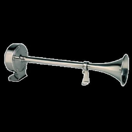 - Schmitt & Ongaro Marine 41528 Ongaro Deluxe SS Single Trumpet Horn - 24V
