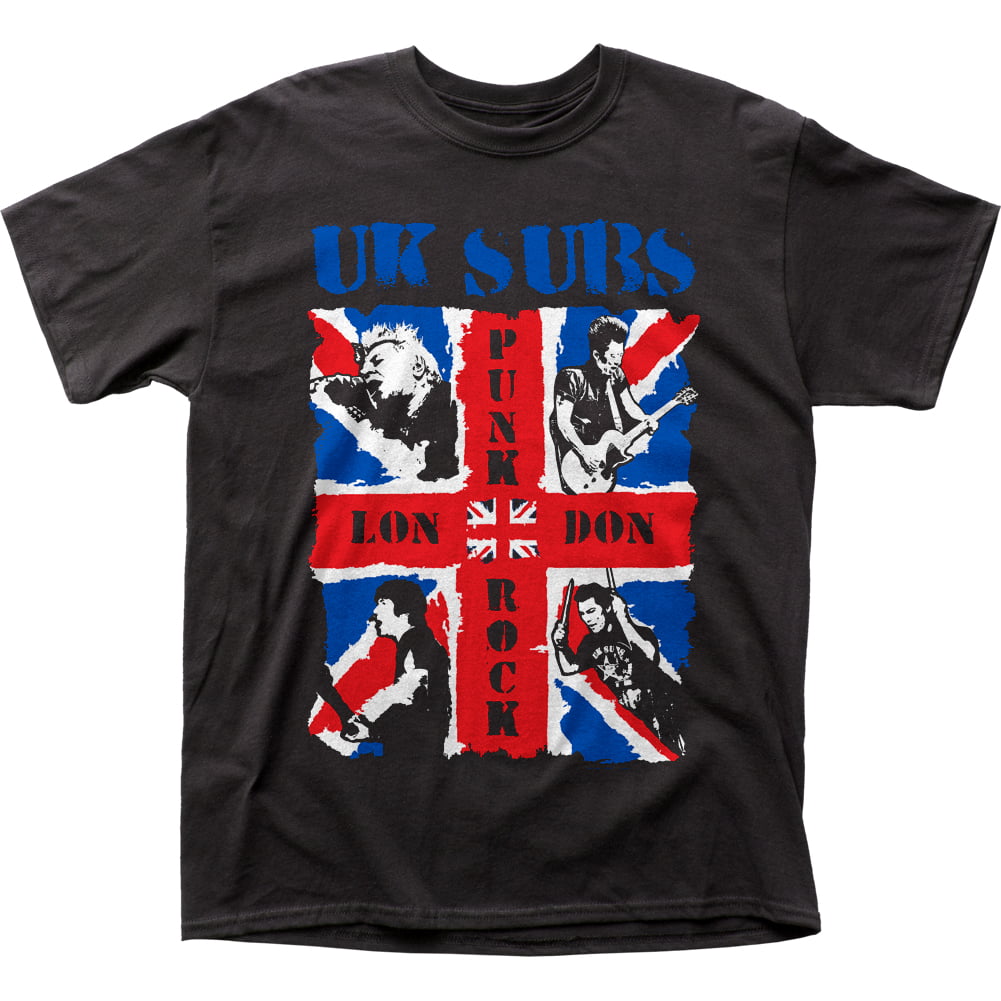Uk English Punk Rock Music Group Punk Rock Adult T-Shirt Tee Walmart.com