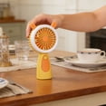 thumbnail image 5 of HOZVOMI Handheld Mini Fan, Portable USB Rechargeable Fan, Lightweight Fan for Outdoor Travel Hiking Camping Commuting, 5 of 7