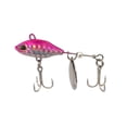 thumbnail image 2 of 2PC Long Shot Rotating Tail Vibration Bait Spinner Spoon Fishing Lures Jigs Tractor Leads Hard Face, 2 of 9