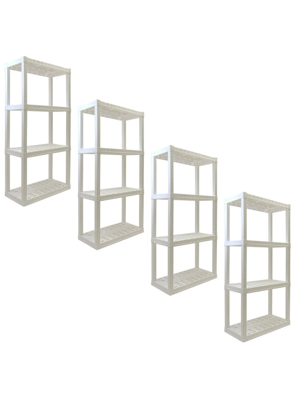 Plastic Shelving in Garage Shelves and Racks