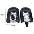 thumbnail image 3 of Pedales plegables para bicicleta Pedales plegables para bicicleta Durable Portátil Antideslizante Bicicleta Pedales de plegada para viajar, 3 of 8