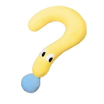 Lilixerw Cute Question Mark Pet Pillow for Dogs and Cats,Neck Pillow & Cuddle Cushion,Universal Neck Support Cushion,Soft and Comfortable,Washable Pillow for Pets,18.1 x 10.6 inch