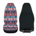 thumbnail image 5 of Jeiento Southwest Aztec Car Seat Covers for Women Men Cactus Print Universal Bucket Front Seats Protector Accessory Fits for Car,SUV,Sedan,Truck,2PCs Set, 5 of 7