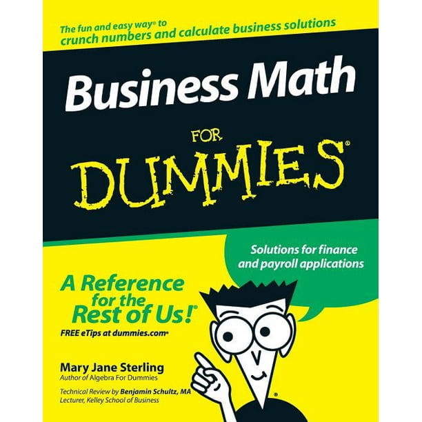 For Dummies: Business Math for Dummies (Paperback) - Walmart.com