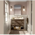 thumbnail image 2 of S4Sassy Modern Micro Geormetric Pattern Wallpaper Brown Walls Covering,25" x 120" Self-Adhesive Vinyl Wall Paper, Decorative Wallwrap, Easy DIY Wall Covering For Bedroom, Cabinet, Living Space, 2 of 9
