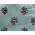 thumbnail image 4 of oneOone Georgette Viscose Fabric Floral Block Printed Fabric 1 Yard 42 Inch Wide, 4 of 4