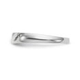thumbnail image 3 of 14K White Gold Ring Band Wedding Diamond Round Complete Trio Ladies, 3 of 7