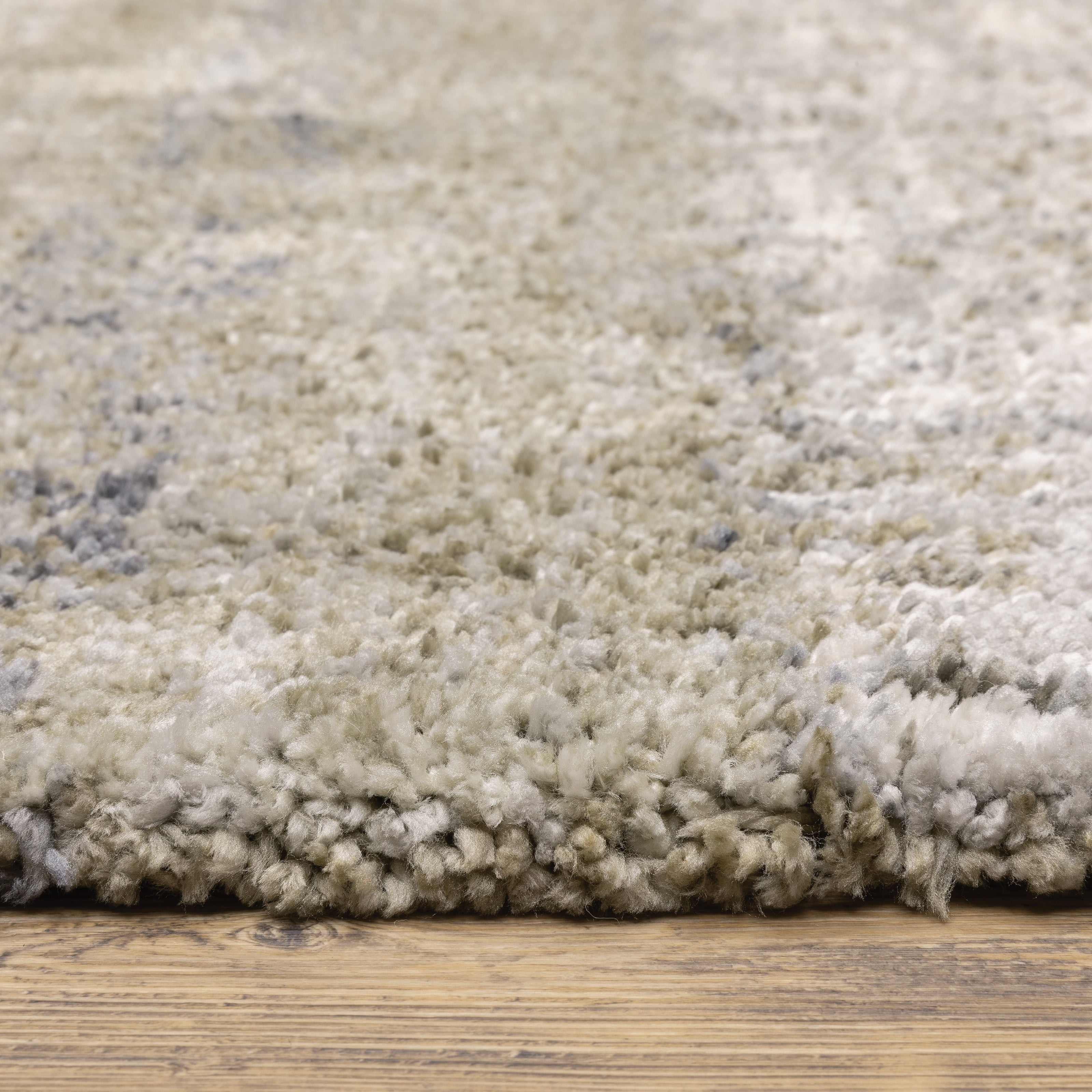 Avalon Home Abbot Abstract Shag Area Rug, 6.56' x 9.51'