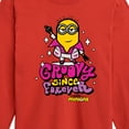 thumbnail image 3 of Despicable Me Minions - Groovy Since Forever - Toddler & Youth Long Sleeve Graphic T-Shirt, 3 of 5