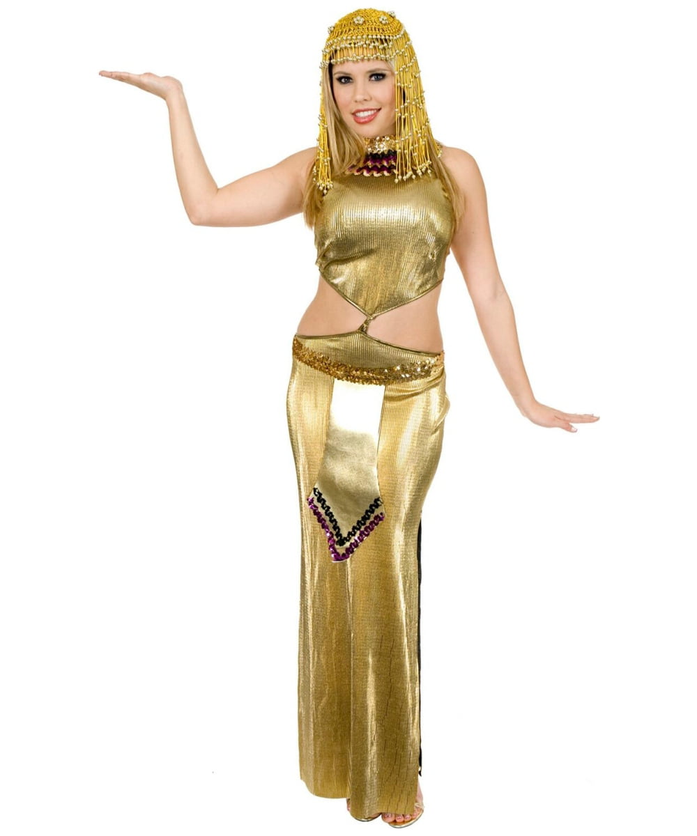 Medium Adult Ladies Cute Cleopatra Fancy Dress Costume