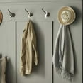 thumbnail image 7 of Uxcell 6 Pcs Tea Towel Clips with Cotton Loop for Hanging, 4.3 Inch Metal Towel Hooks Multipurpose Cloth Hangers for Home Kitchen Bathroom, Red(Heart), 7 of 7